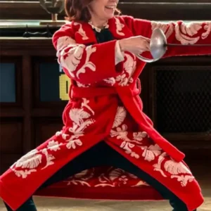 Carrie Preston Elsbeth S02 Red Coat