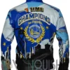 Championship Golden State Warriors Leather Jacket back