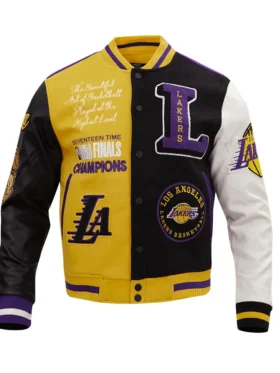 Championship Varsity Wool lakers varsity jacket 1
