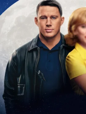 Channing Tatum Fly Me To The Moon Black Jacket