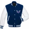 Charlotte Hornets Varsity Wool Full Snap Jacket