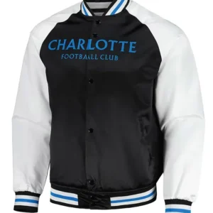 Charlotte Satin Full Snap Bomber Jacket