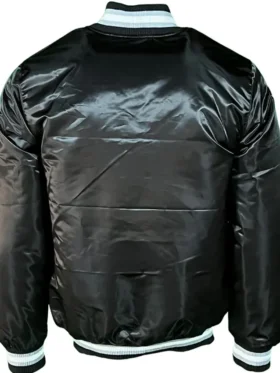 Chicago Black Vintage Starter Satin White Sox Jacket 1
