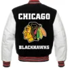 Chicago Blackhawks Varsity Jacket Back