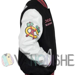 Chicago Blackhawks Varsity Jacket right