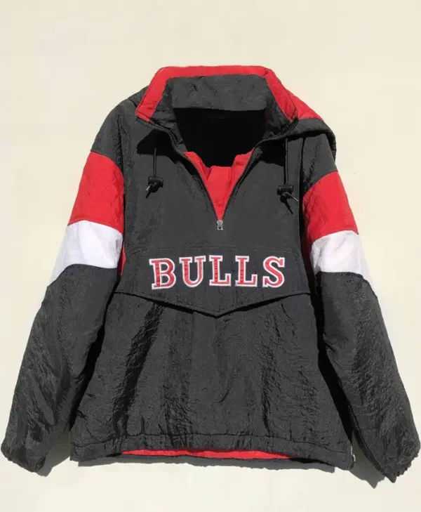 Chicago Bulls 90s Pullover Starter Jacket