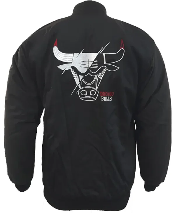 Chicago Bulls Black Bomber Jacket