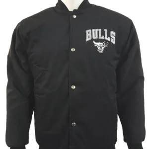 Chicago Bulls Black Bomber Jacket Sale