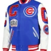Chicago Cubs Letterman Wool Varsity Jacket