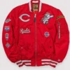 Chicago Cubs Red Ma 1 Bomber Jacket