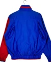 Chicago Cubs Vintage Zipper Bomber Jacket Back