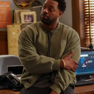 Chicago PD S12 LaRoyce Hawkins Green Bomber Jacket