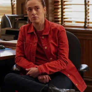 Chicago PD S12 Marina Squerciati Red Jacket