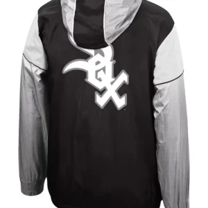 Chicago White Sox Half Zip Windbreaker Jacket