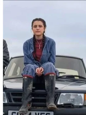 Chloe Sweet Love The Crow Girl Cotton Jacket