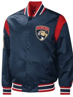 Christiansen Florida Panthers Force Play Satin Jacket