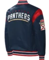 Christiansen Florida Panthers Force Play Satin Jacket Back