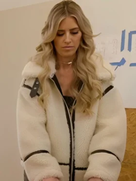 Christina In The Country S02 Christina Hall White Sherpa Jacket