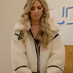 Christina In The Country S02 Christina Hall White Sherpa Jacket