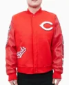 Cincinnati Reds Red Wool Varsity Jacket