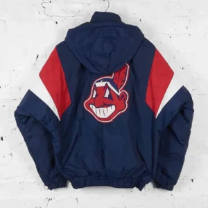 Cleveland Indians Starter Jacket Back