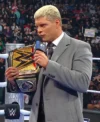 Cody Rhodes Grey Wool Coat