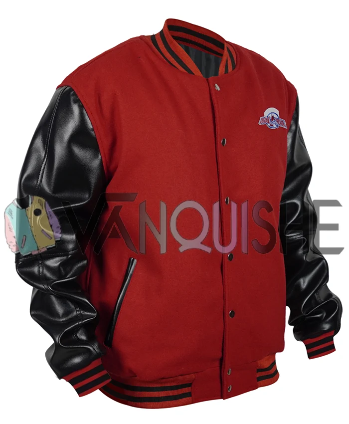 Colorado Avalanche Red And Black Vintage Varsity Jacket right