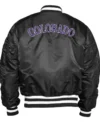 Colorado Rockies Black Ma 1 Bomber Jacket