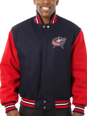 Columbus Blue Jackets Wool Varsity Jacket