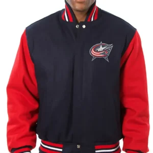 Columbus Blue Jackets Wool Varsity Jacket