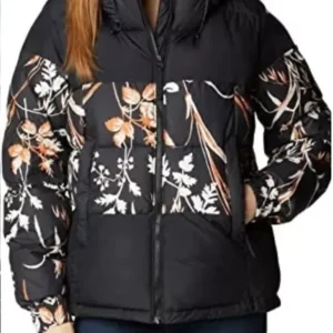 Crystal SkyMed S03 Black Puffer Jacket For Sale