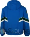 Dallas Mavericks Vintage Starter Bomber Jacket back