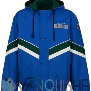 Dallas Mavericks Vintage Starter Bomber Jacket front