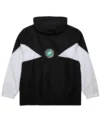Dallas Stars Black And White Windbreaker Jacket Back