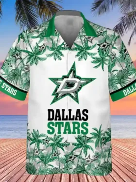 Dallas Stars Hawaiian Shirt