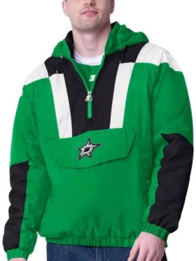 Dallas Stars Starter Pullover Jacket
