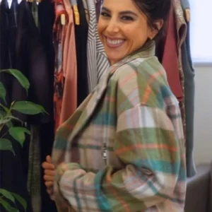 Daniella Monet Sisterhood Inc Plaid Jacket For Sale