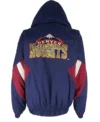 Denver Nugget Vintage Bomber Pull Over Jacket