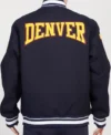 Denver Nuggets Blue Varsity Wool Jacket