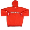 Detroit Red Wings Orange Starter Vintage Jacket Back