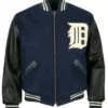 Detroit Tigers 1955 Authentic Wool Leather Varsity Winter Jacket
