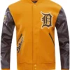Detroit Tigers Classic Wool Mens Varsity Jacket