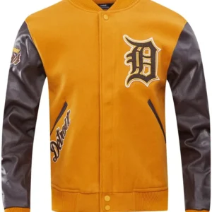 Detroit Tigers Classic Wool Mens Varsity Jacket