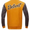 Detroit Tigers Classic Wool Mens Varsity Jacket Back