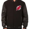 Devils Varsity Black Wool Jacket