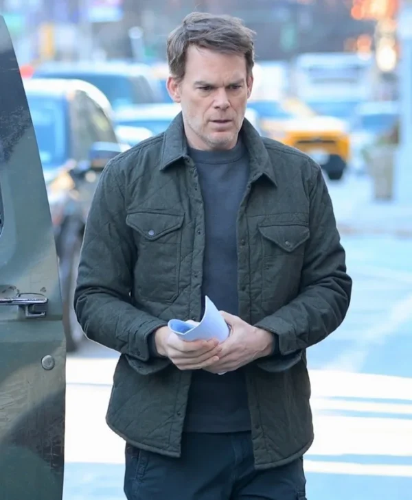 Dexter Resurrection S01 Michael C. Hall Grey Jacket