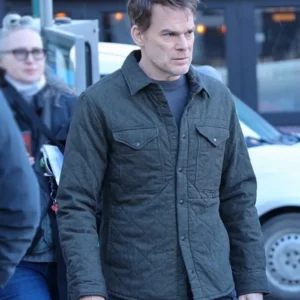 Dexter Resurrection S01 Michael C. Hall Grey Jacket Side