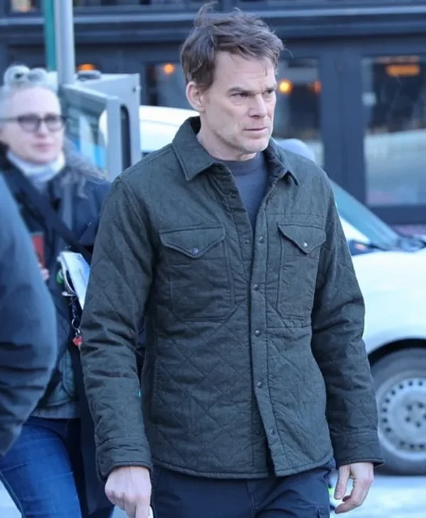 Dexter Resurrection S01 Michael C. Hall Grey Jacket Side