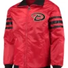 Diamondbacks Red Bomber Zipper Jacket