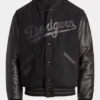 Dodgers Varsity Black Wool Jacket